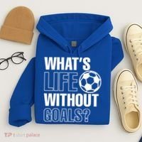Whats Life Without Goals Soccer Player Coach Gift Hoodie thumb 4