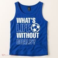 Whats Life Without Goals Soccer Player Coach Gift Tank Top thumb 2