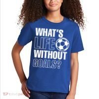 Whats Life Without Goals Soccer Player Coach Gift Kids T-Shirt thumb 2