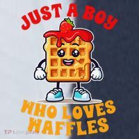 Waffle Lover Waffle Squad Foodie Just A Boy Loves Waffles Sport-Tek Competitor United Soccer Jersey thumb 4