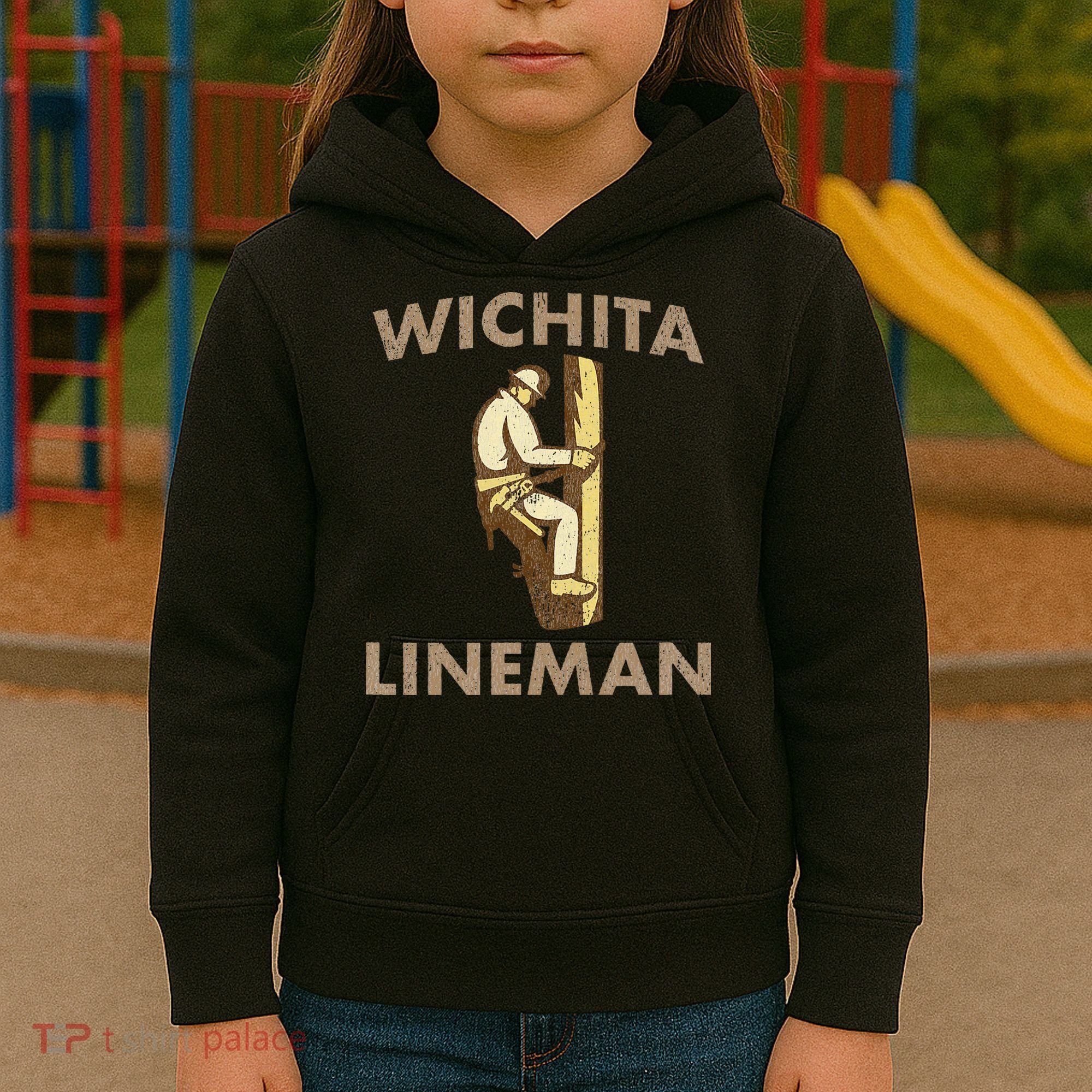 Wichita Lineman Kids Hoodie