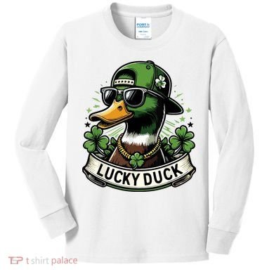 Waterfowl Lovers Kids Long Sleeve Shirt