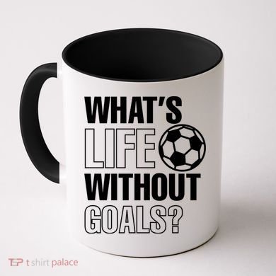 Whats Life Without Goals Soccer Player Coach Gift Coffee Mug