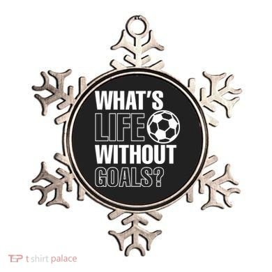 Whats Life Without Goals Soccer Player Coach Gift Ornament