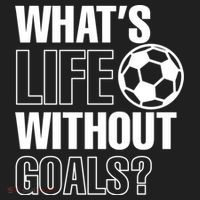 Whats Life Without Goals Soccer Player Coach Gift Hat thumb 2