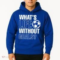Whats Life Without Goals Soccer Player Coach Gift Hoodie thumb 2
