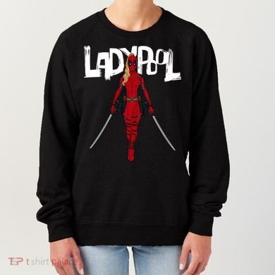Wolverine Ladypool With Swords Women's Sweatshirt
