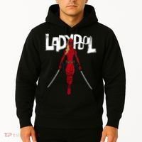 Wolverine Ladypool With Swords Hoodie thumb 2