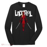 Wolverine Ladypool With Swords Long Sleeve Shirt thumb 0