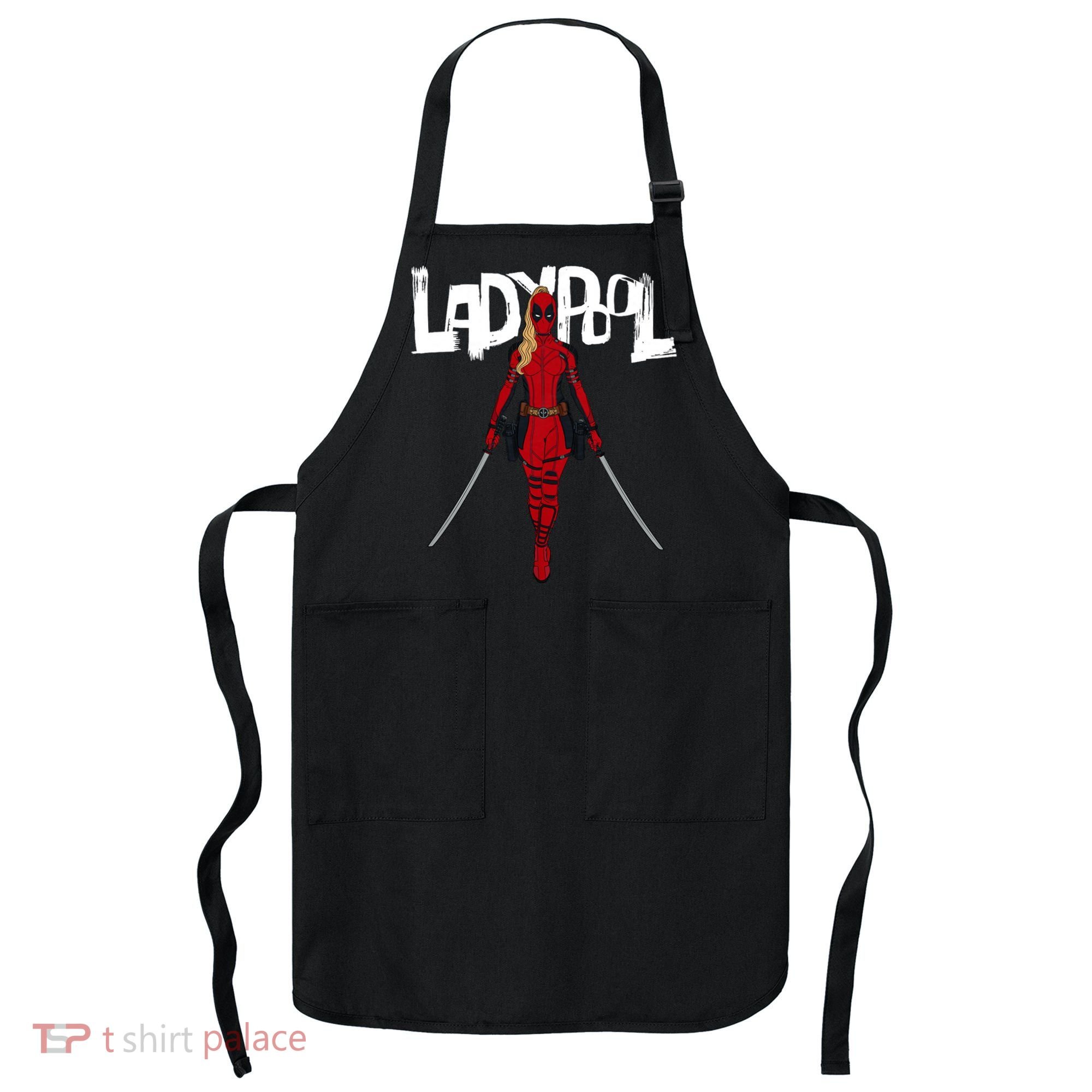 Wolverine Ladypool With Swords Apron
