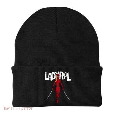 Wolverine Ladypool With Swords Beanie