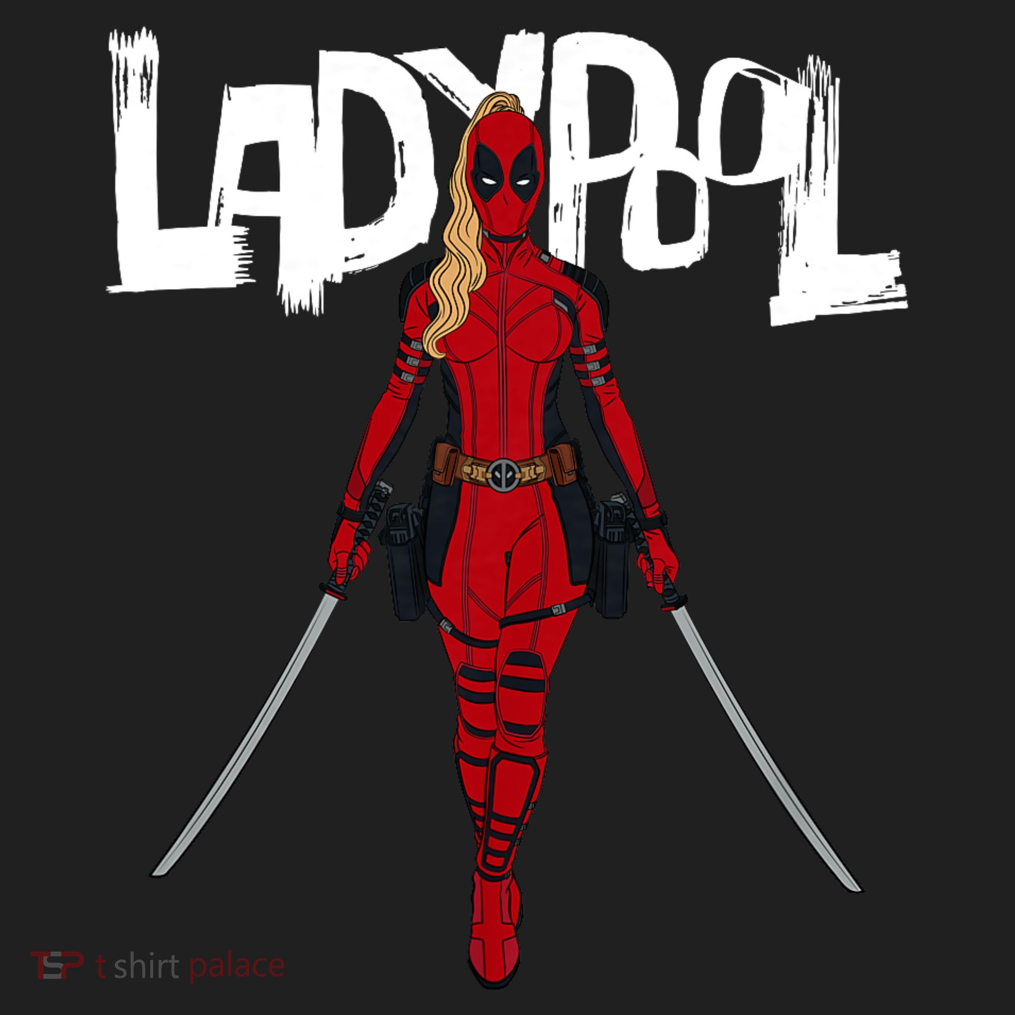 Wolverine Ladypool With Swords Beanie