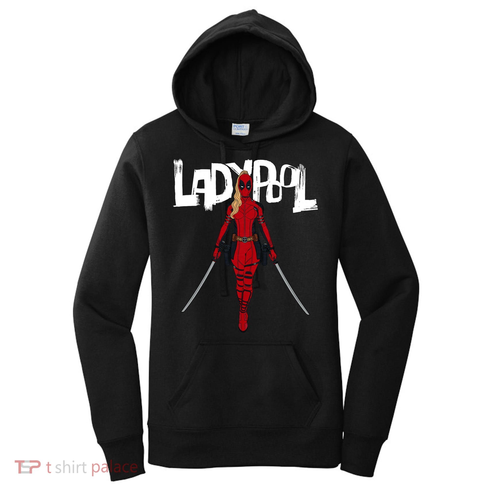 Wolverine Ladypool With Swords Women's Hoodie