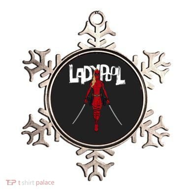 Wolverine Ladypool With Swords Ornament