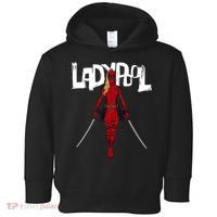 Wolverine Ladypool With Swords Toddler Hoodie thumb 0