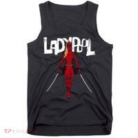 Wolverine Ladypool With Swords Tank Top thumb 0
