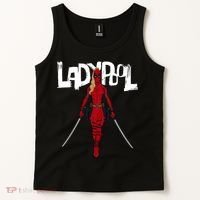Wolverine Ladypool With Swords Tank Top thumb 2