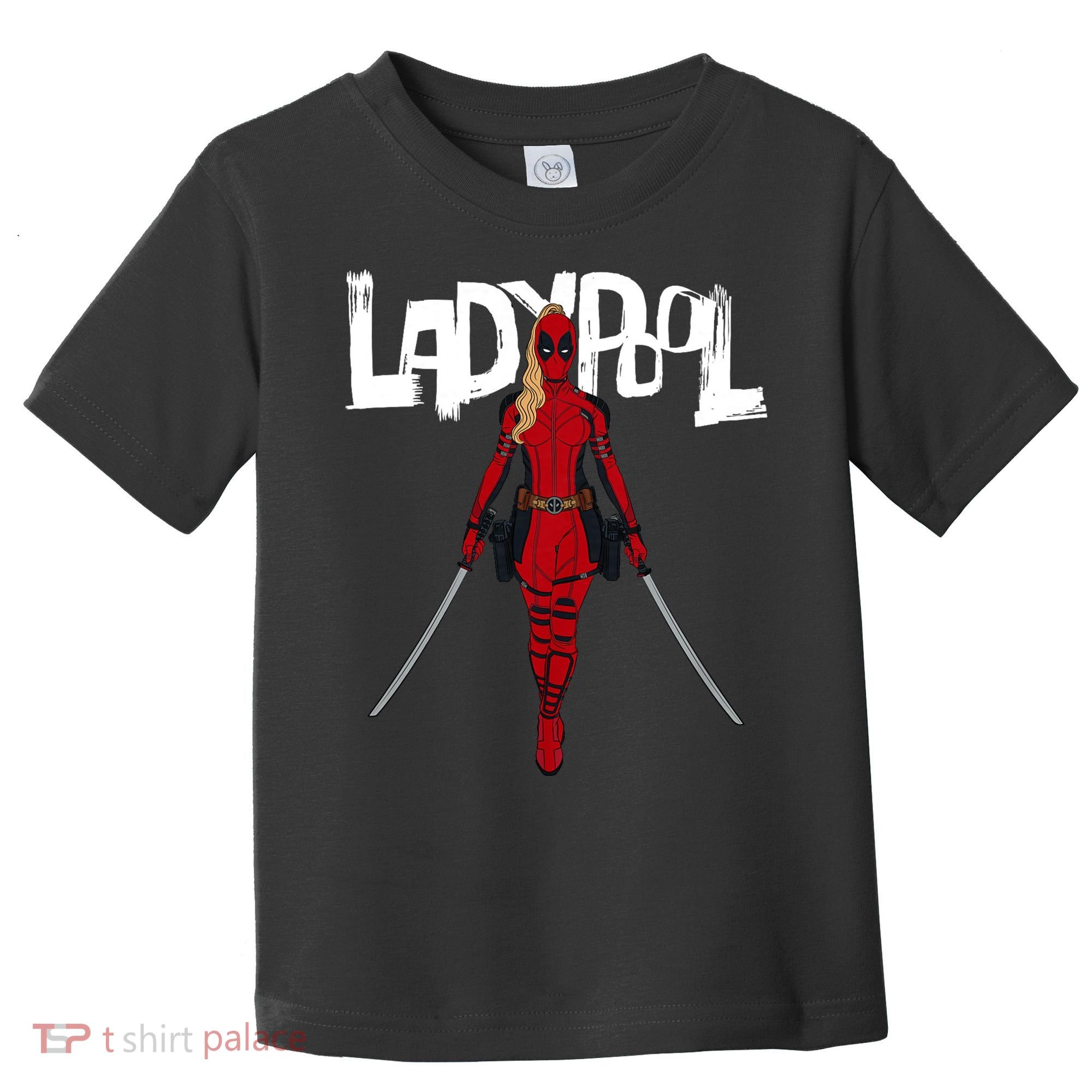 Wolverine Ladypool With Swords Toddler T-Shirt