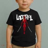 Wolverine Ladypool With Swords Toddler T-Shirt thumb 2