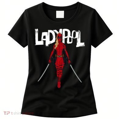 Wolverine Ladypool With Swords Women's T-Shirt