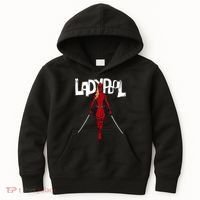 Wolverine Ladypool With Swords Kids Hoodie thumb 0