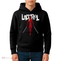 Wolverine Ladypool With Swords Kids Hoodie thumb 4
