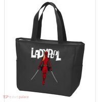 Wolverine Ladypool With Swords Tote Bag thumb 3