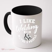 Welding Lover Welder Helmet Metal FabricationFusing MIG Arc Coffee Mug thumb 0