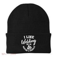Welding Lover Welder Helmet Metal FabricationFusing MIG Arc Beanie thumb 0
