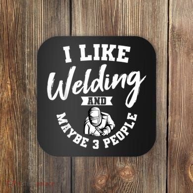 Welding Lover Welder Helmet Metal FabricationFusing MIG Arc Coaster