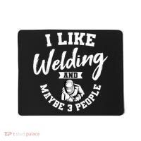 Welding Lover Welder Helmet Metal FabricationFusing MIG Arc Mousepad thumb 0