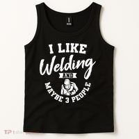 Welding Lover Welder Helmet Metal FabricationFusing MIG Arc Tank Top thumb 2