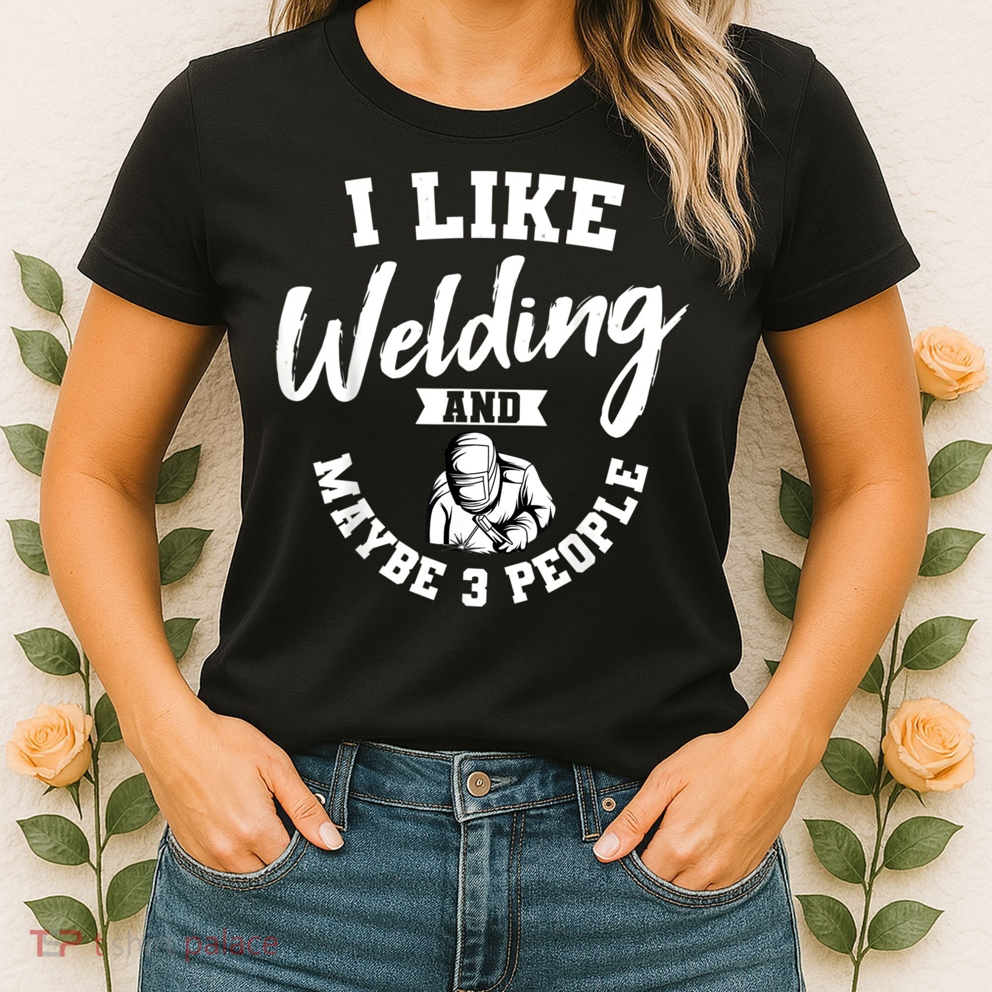 Welding Lover Welder Helmet Metal FabricationFusing MIG Arc Women's T-Shirt