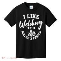 Welding Lover Welder Helmet Metal FabricationFusing MIG Arc Kids T-Shirt thumb 0