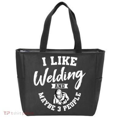 Welding Lover Welder Helmet Metal FabricationFusing MIG Arc Tote Bag
