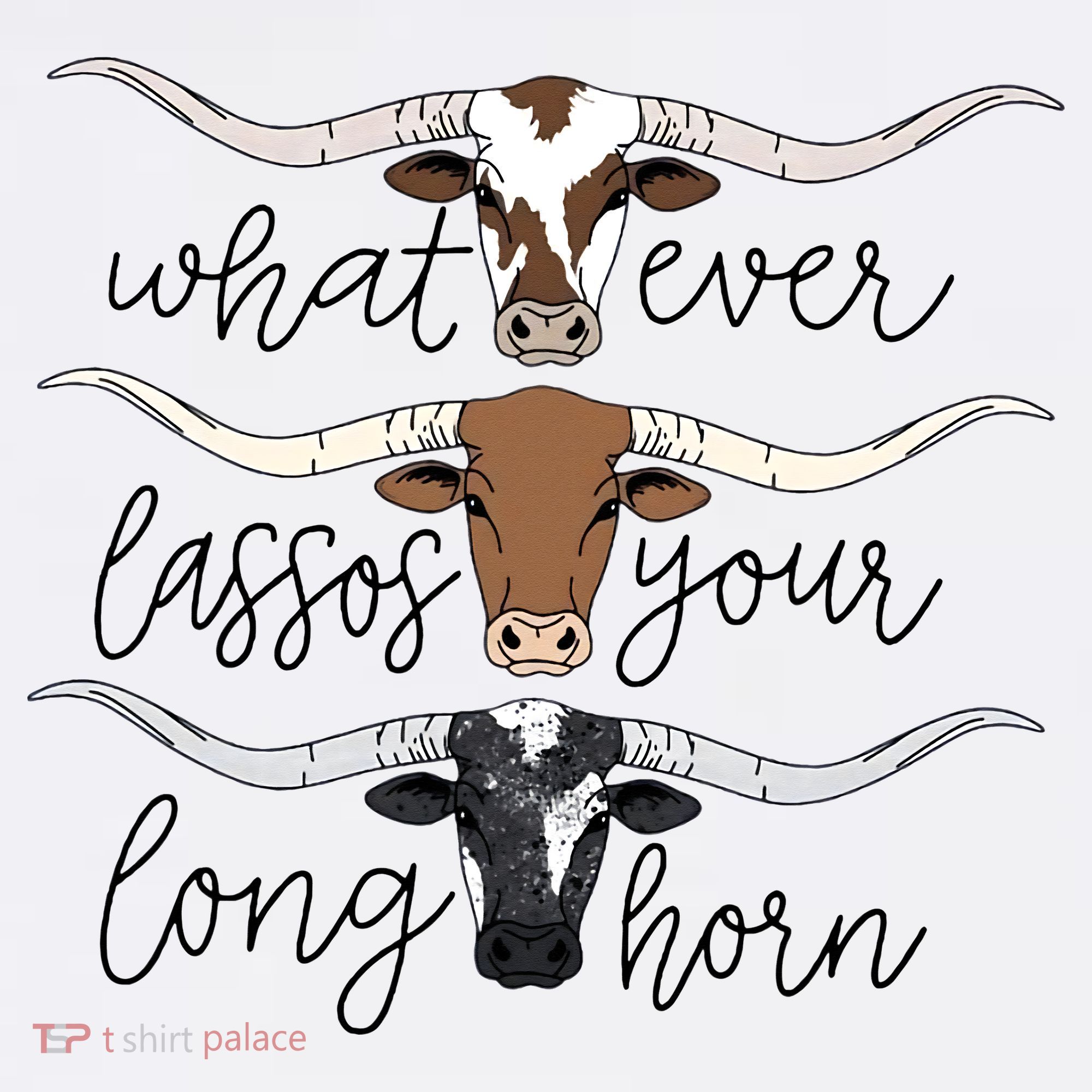 Whatever Lassos Your Longhorn Country Cow Farm Gift Women's Tank Top
