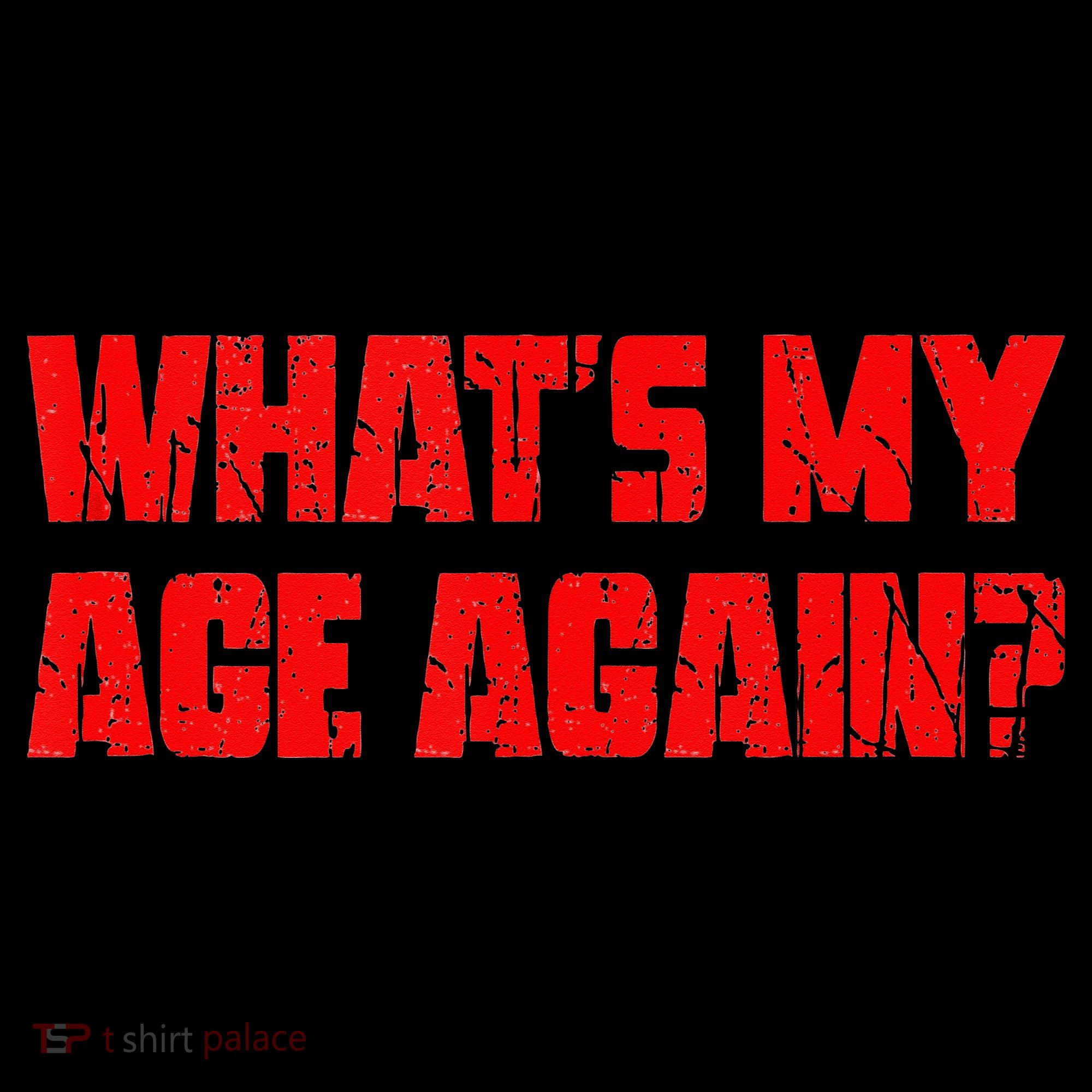 Whats My Age Again Funny Punk Mousepad