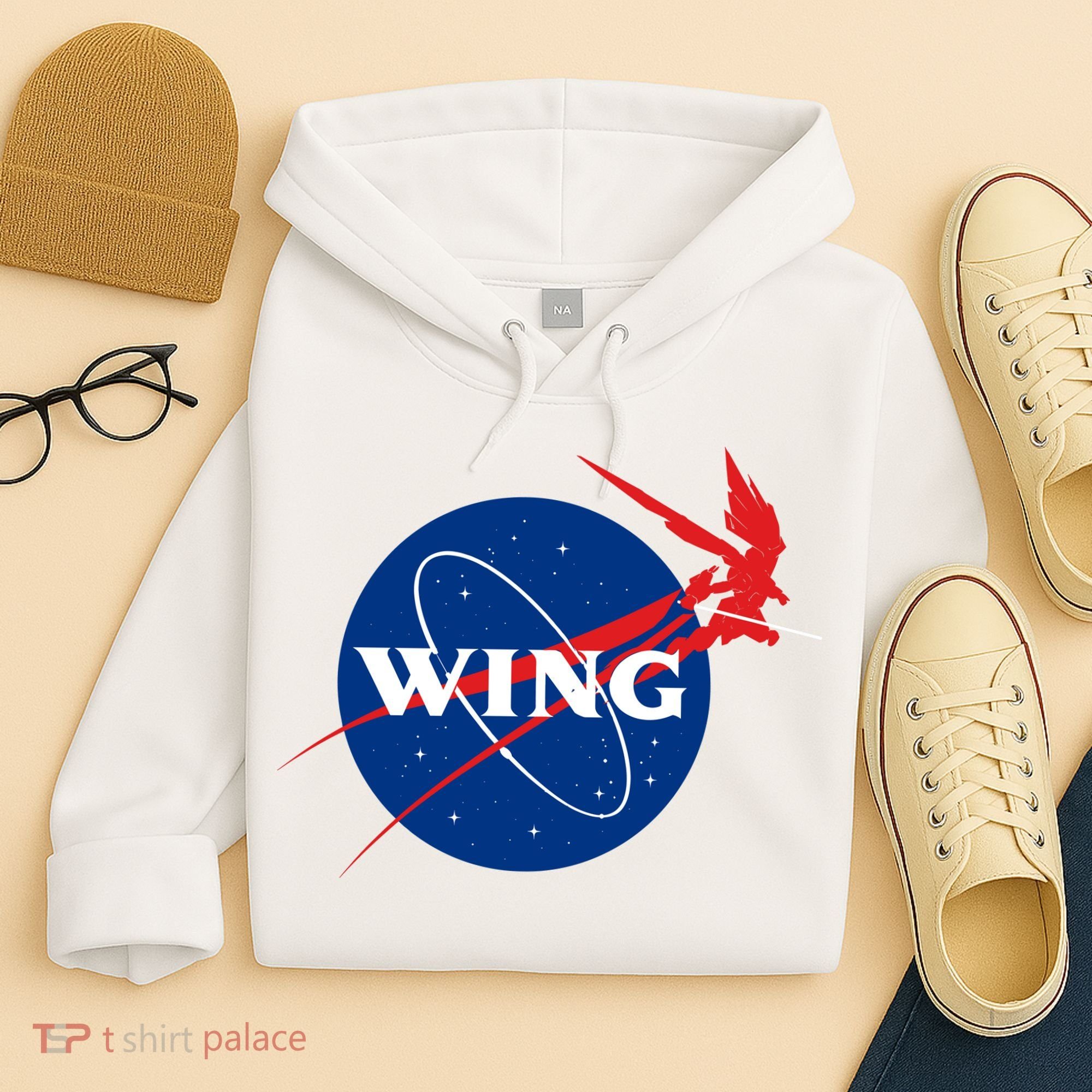 Wing Mecha Aeronautics And Colony Administration  Hoodie