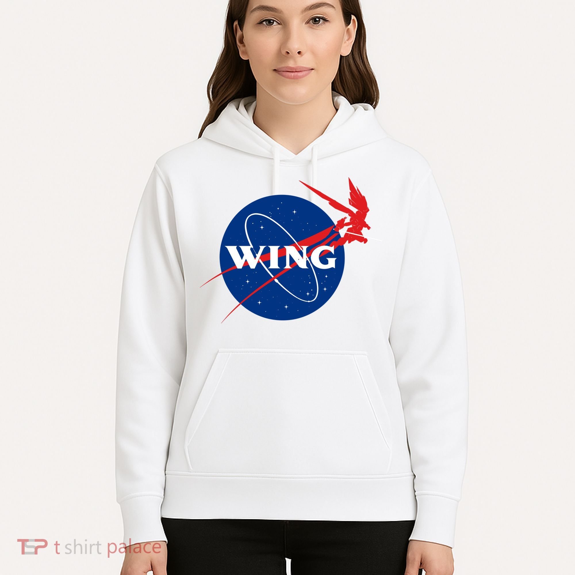 Wing Mecha Aeronautics And Colony Administration  Hoodie