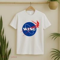 Wing Mecha Aeronautics And Colony Administration  T-Shirt thumb 2