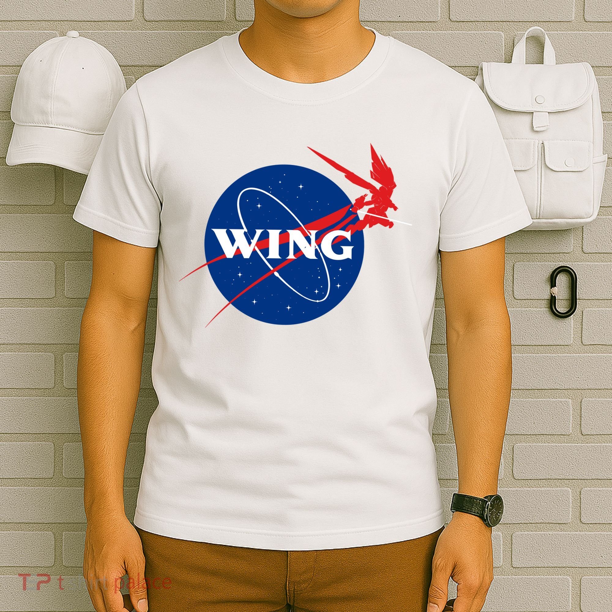 Wing Mecha Aeronautics And Colony Administration  T-Shirt