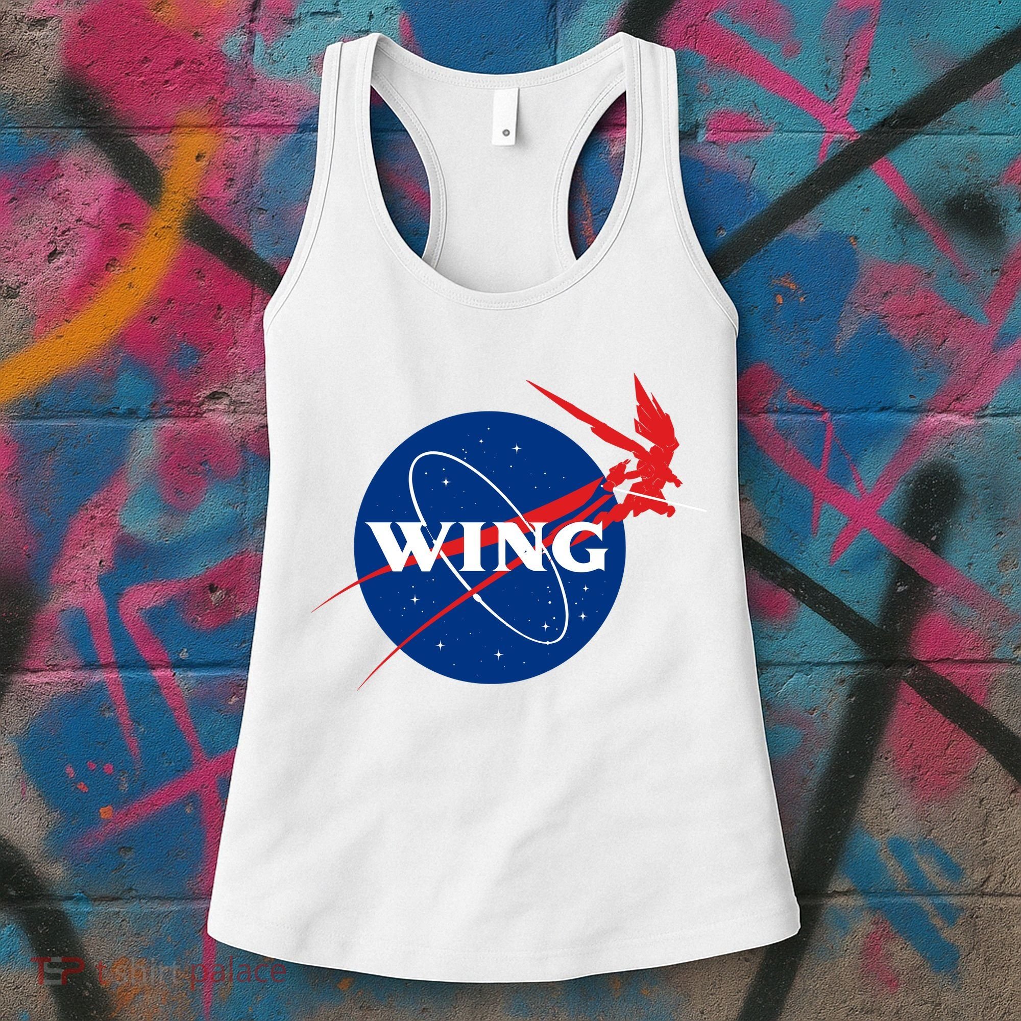 Wing Mecha Aeronautics And Colony Administration  Women's Tank Top