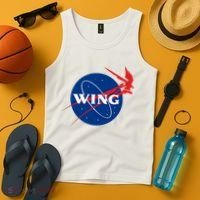 Wing Mecha Aeronautics And Colony Administration  Tank Top thumb 4