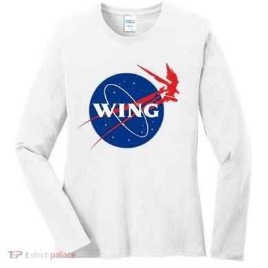 Wing Mecha Aeronautics And Colony Administration  Women's Long Sleeve Shirt