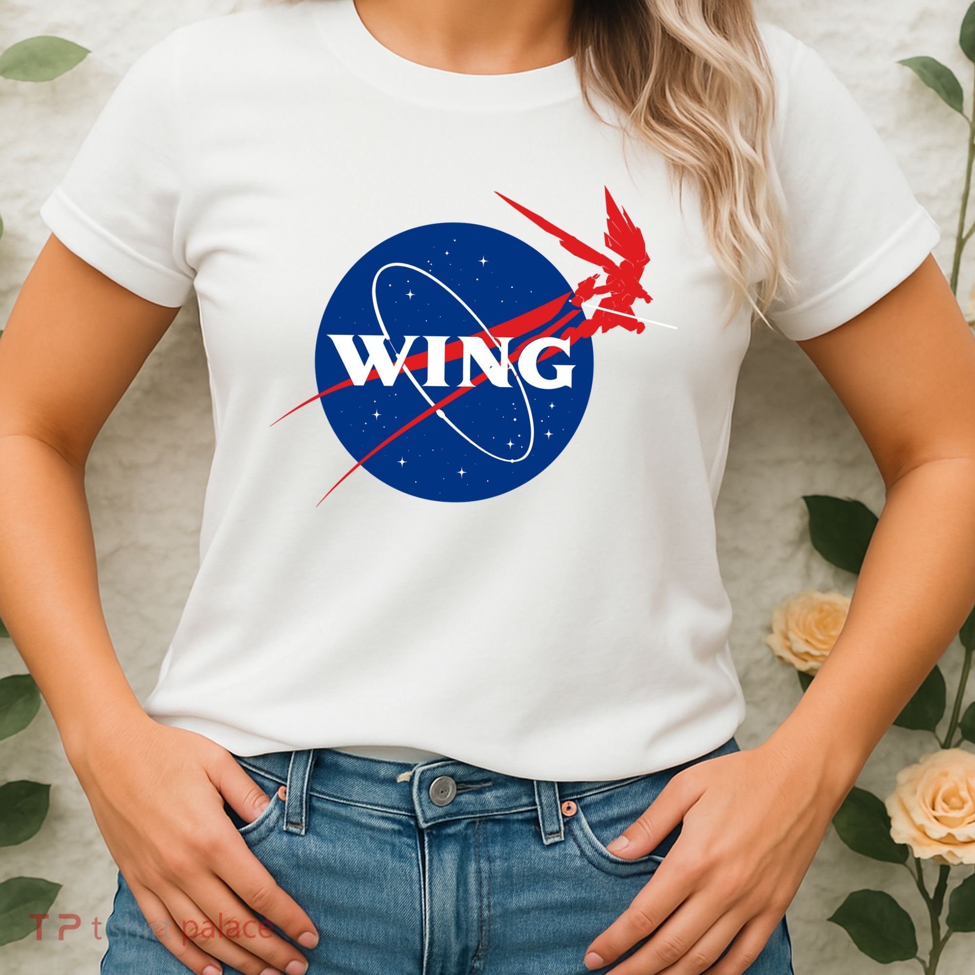 Wing Mecha Aeronautics And Colony Administration  Women's T-Shirt
