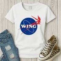 Wing Mecha Aeronautics And Colony Administration  Women's T-Shirt thumb 3