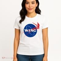 Wing Mecha Aeronautics And Colony Administration  Women's T-Shirt thumb 4
