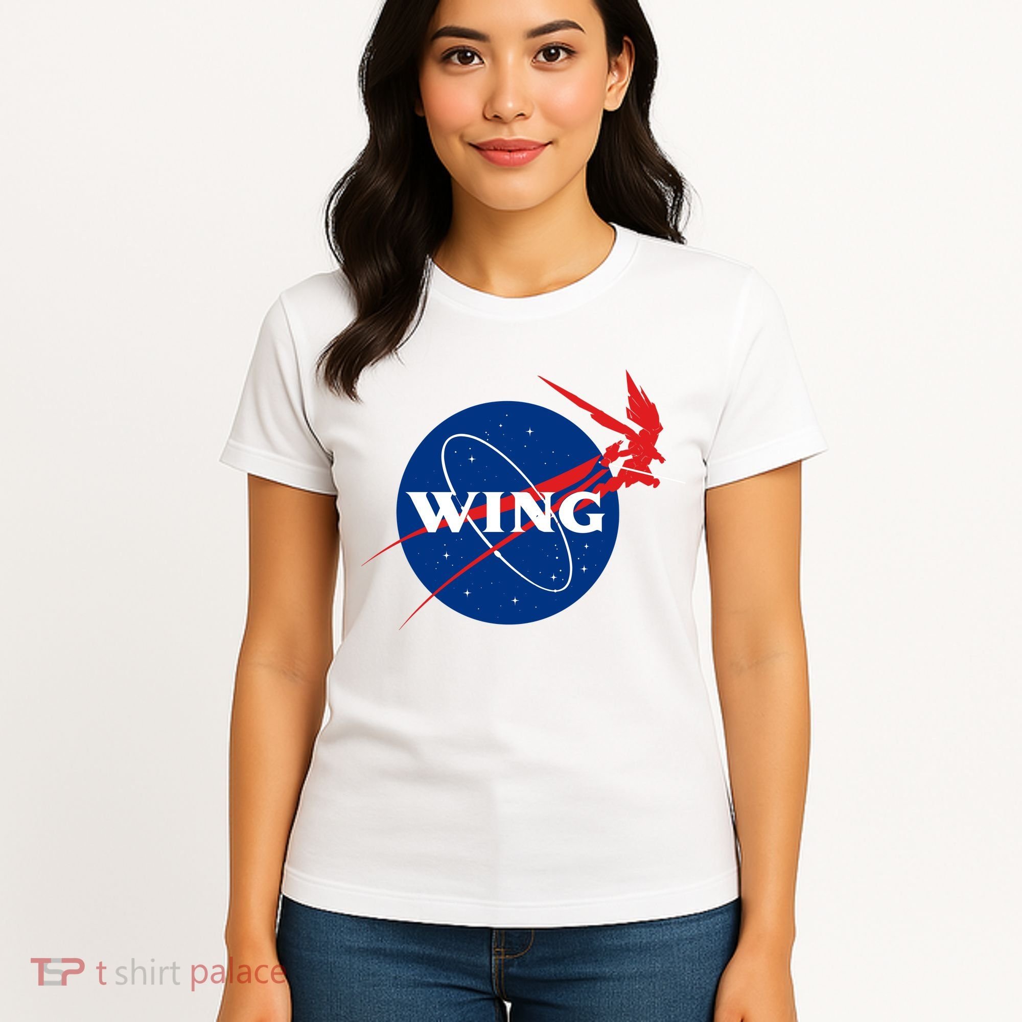 Wing Mecha Aeronautics And Colony Administration  Women's T-Shirt