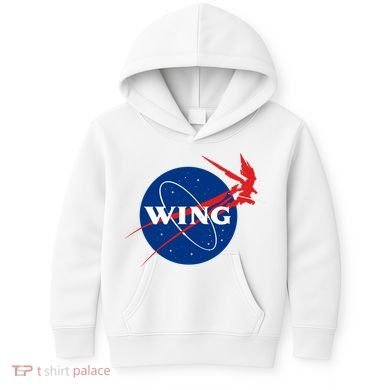Wing Mecha Aeronautics And Colony Administration  Kids Hoodie