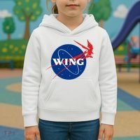 Wing Mecha Aeronautics And Colony Administration  Kids Hoodie thumb 3